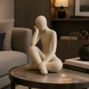 Abstract Thought Thinker Accent Resin